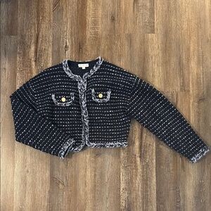 J.Crew Boucle Sweater Jacket…NEVER WORN!